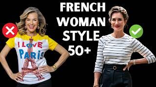 How To Dress Like A French Woman Over 50+ | Style tips