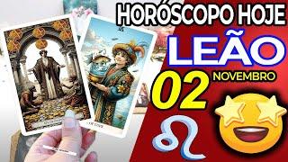 CHEGA UMA SURPRESA  Leão  2 Novembro 2024 | Horoscopo do dia de hoje  Tarot Leão