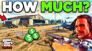 How Much Money YOU WILL NEED For MCKENZIE AIRFIELD HANGAR DLC UPDATE In GTA 5 Online! (Oscar Guzman)