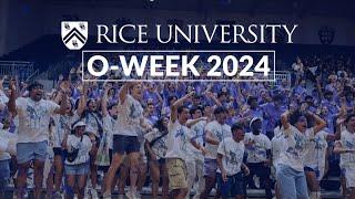 Experience O-Week 2024 for new students at Rice University