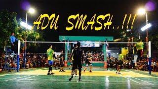 ADU SMASH NJEDUG!!!! DIMAS SAPUTRA - FACHRI | H.MUSTAKIM CUP FINAL