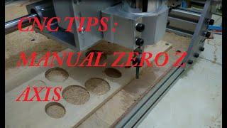 CNC TIPS ZERO MANUAL WITHOUT TOUCH PROBE