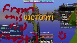 Epic Bed wars Content! (I won all my games true story)
