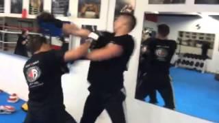 Combat class at Krav Maga Ottawa