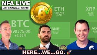NFA LIVE: MAJOR Bitcoin Moves, Strategic Reserves, Alt Coin Season & HUGE Announcement.