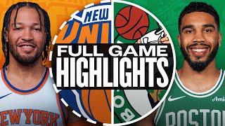 Game Recap: Celtics 132, Knicks 109