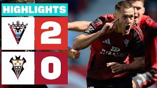 CD MIRANDÉS 2 - 0 ALBACETE BP | HIGHLIGHTS LALIGA HYPERMOTION