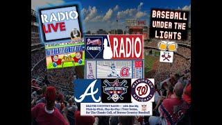 Atlanta Braves vs Washington Nationals MLB LIVE Stream Braves Country Radio Play-By-Play Watch Party