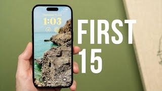 iPhone 14 Pro - First 15 Things To Do! (Tips & Tricks)