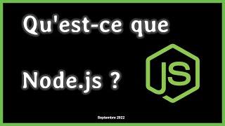 A quoi sert Node.js ?