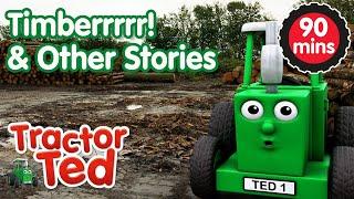 Timberrrrr! & Other Tractor Ted Stories  | Tractor Ted Official Channel