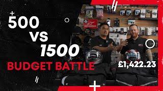 Motorcycle Gear Challenge: Full Kit Out £500 vs £1500?