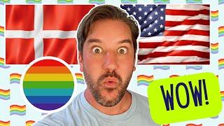 LGBTQ+ Pride in Copenhagen vs. America