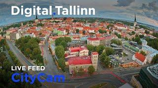 24/7 Live Stream 4K - Digital.Tallinn CityCam