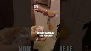 Ils AFFAMENT les prisonniers avec des sandwichs VIDES #shorts #crime #prison