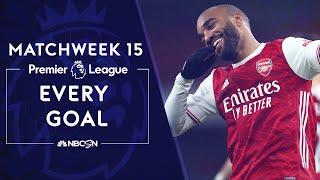 Every Premier League goal from Matchweek 15 (2020-2021) | NBC Sports