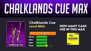 Chalklands Cue Max in 8 BALL POOL | Level Max Chalklands Cue Trick | Shahmim xD