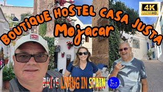 Boutique Hostel Casa Justa | Mojacar Pueblo Spain | An unexpected extra night in Andalucia