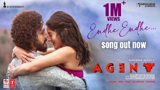 Endhe Endhe - Lyrical | Agent | Akhil Akkineni, Sakshi Vaidya | Surender Reddy | Hiphop Tamizha