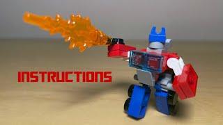 INSTRUCTIONS - LEGO Transformers MICRO Optimus Prime