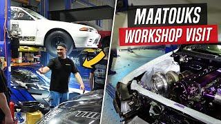 MAATOUKS WORKSHOP VISIT | HOME TO THE WORLDS FASTEST RB DRAG CARS!