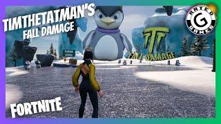 TimtheTatman's Fall Damage Fortnite Map (No Commentary)