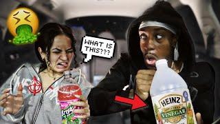 PUTTING VINEGAR IN MY GIRLFRIEND'S WATER! *HILARIOUS*