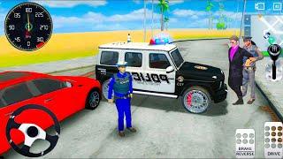 US Police Car Transporter Driving - Police Trailer Truck Driver Simulator 3D - Android GamePlay
