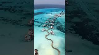 Unbelievable destination on earth #shorts #travel #maldives #ytshorts #indonesia #nature #traveling