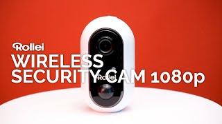 Überwachungskamera Wireless Security Cam 1080p von Rollei | Indoor & Outdoor