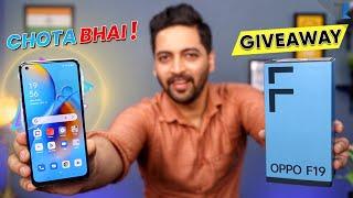 OPPO F19 - Unboxing & Hands On | AMoled | 5000 mAh | 33W AI Charge | 48MP | GIVEAWAY 