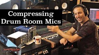 Compressing Drum Room Microphones