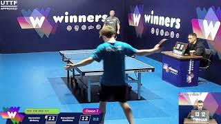 Sarmatov Aleksey - Ratushniak Vladislav. WINners. CUP Table Tennis 7 10.01.2021 09:15