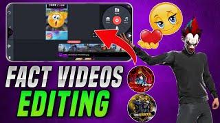 How To Edit Free Fire Fact Video | Fact Video Editing Tutorial Free Fire Fact Video Kaise Banaye