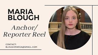 Maria Blough Anchor/Reporter Reel 2023