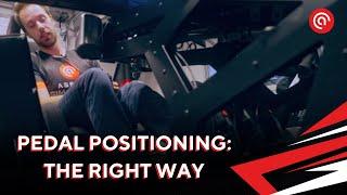 Pedal Positioning: Better Ergonomics in Your Racing Simulator