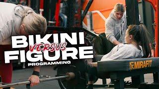 BIKINI VS FIGURE TRAINING / IFBB PROS Meg & Kerry