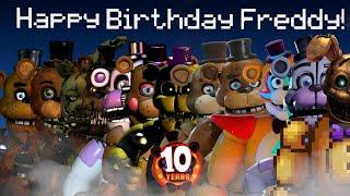 Congratulatory trailer For FNaF's anniversary