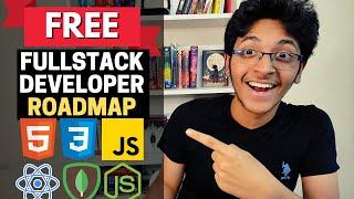 FREE Full Stack Developer Roadmap 2022 | Mega Guide for College Students