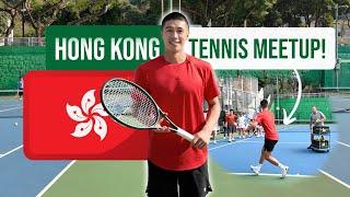 I Coached Tennis (FREE!) For 40 People in Hong Kong!