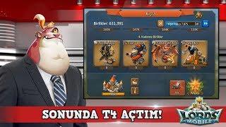 Lords Mobile T4 Açtım Araştırmalarımı İnceliyoruz #LordsMobile