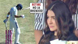 Stump Mic  Virat Kohli shouted "Retired ho ja Bhenxod" to himself as he got out by 5th stump ball