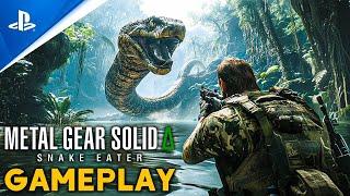 METAL GEAR SOLID DELTA SNAKE EATER Full Gameplay Demo 28 Minutes 4K