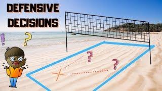 Beach Volleyball Defense Strategy