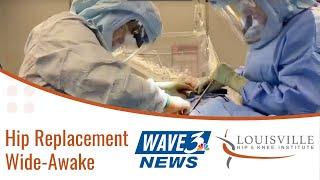 [WAVE 3 News] News reporter undergoes hip replacement wide awake after hit-and-run crash