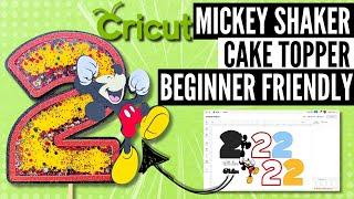 Beginner-friendly Shaker Cake Topper Tutorial Using Cricut - Super Simple And Fun!