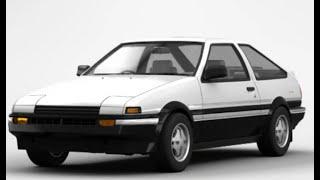 Assoluto AE86 drift on Aoyama