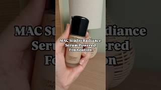 MAC Cosmetics Studio Radiance Serum Powered Foundation #foundationreview #macfoundation #foundation