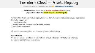 Terraform — Private Registry