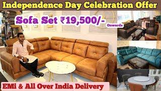 Furniture Store Independence Day Celebration Offer / Sofa Set ₹19,500/- //Marble Dining Table ₹24000